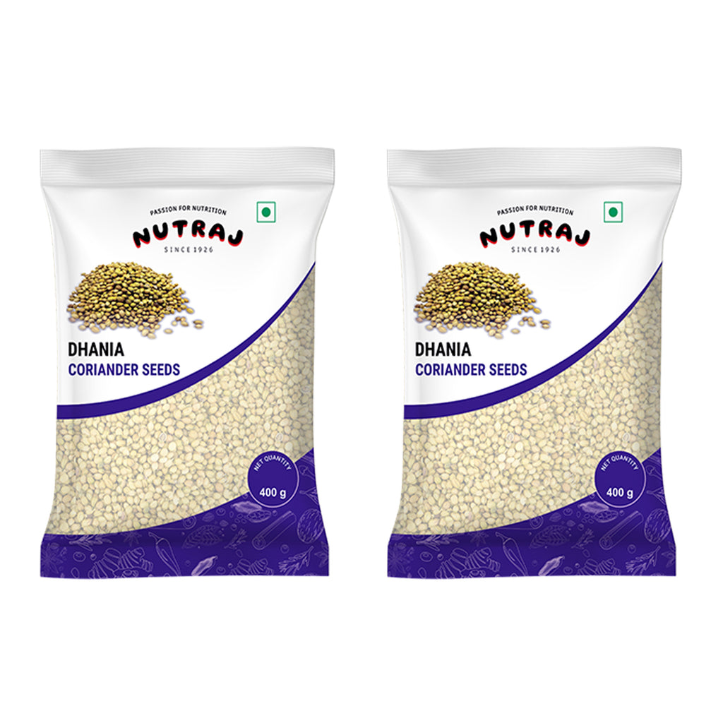 Whole Coriander Seeds  (400G X 2) | 100% Pure Dhaniya | Whole Spices