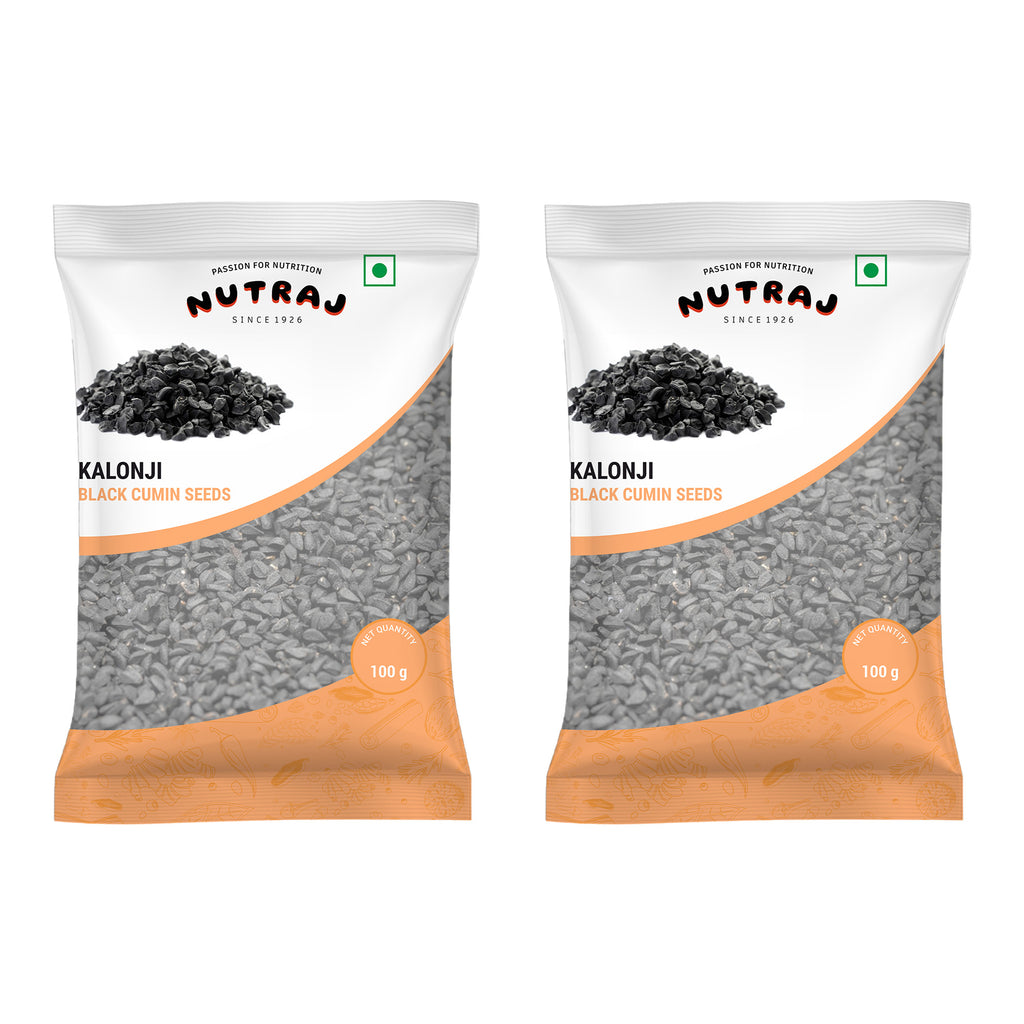 Kalonji Seeds (100G X 2) Pouch | Nigella Seeds | Black Cumin Seeds