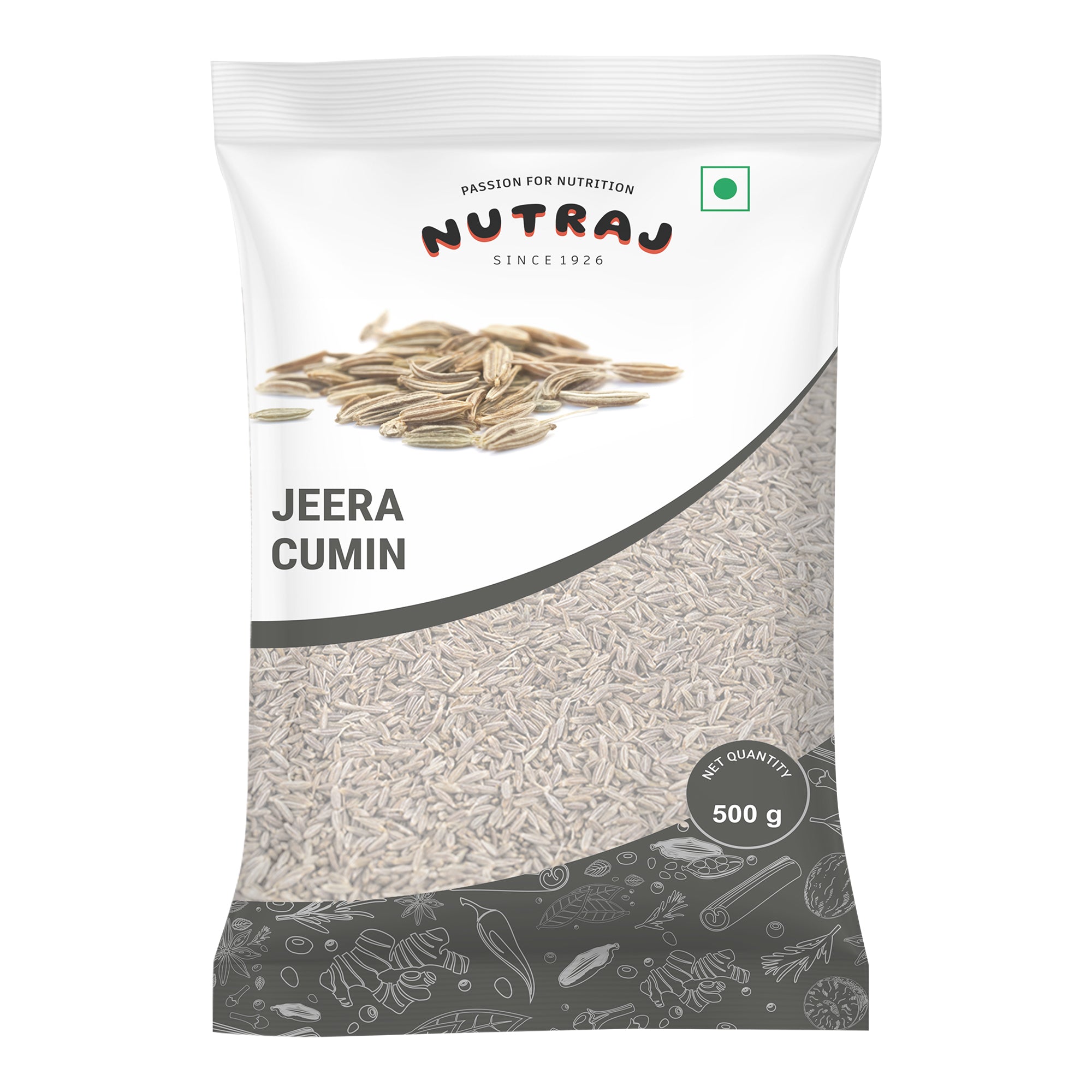Whole Cumin 500Gm Seeds | Jeera