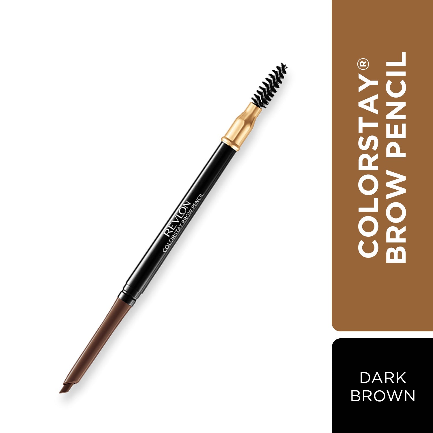 Colorstay Brow Pencil, Sharpen Drawn & Defines Brows,Dark Brown 0.35g
