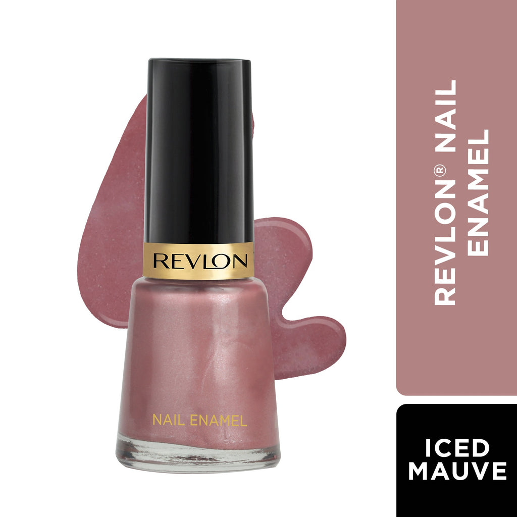 Matte Finish Nail Enamel, Iced Mauve, 8ml