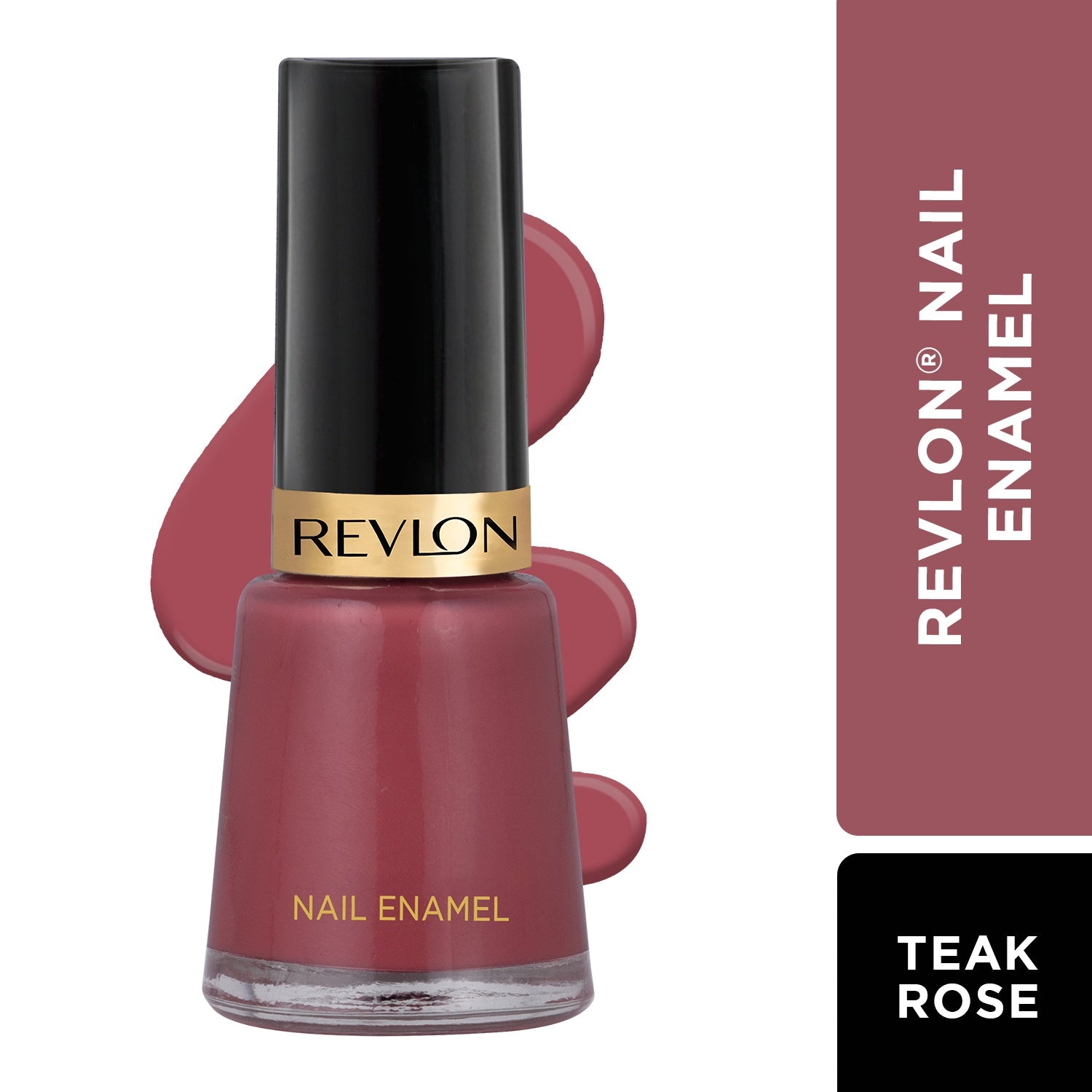 Super Lustrous Nail Enamel - Teak Rose, 8ml, Matte Finish