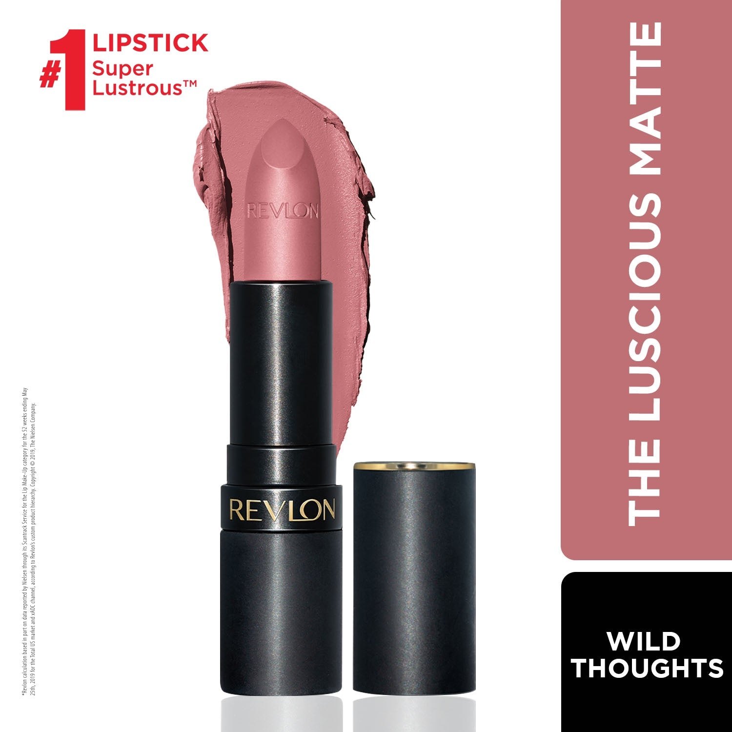 Super Lustrous Luscious Matte Lipstick, Wild Thoughts,4.25g