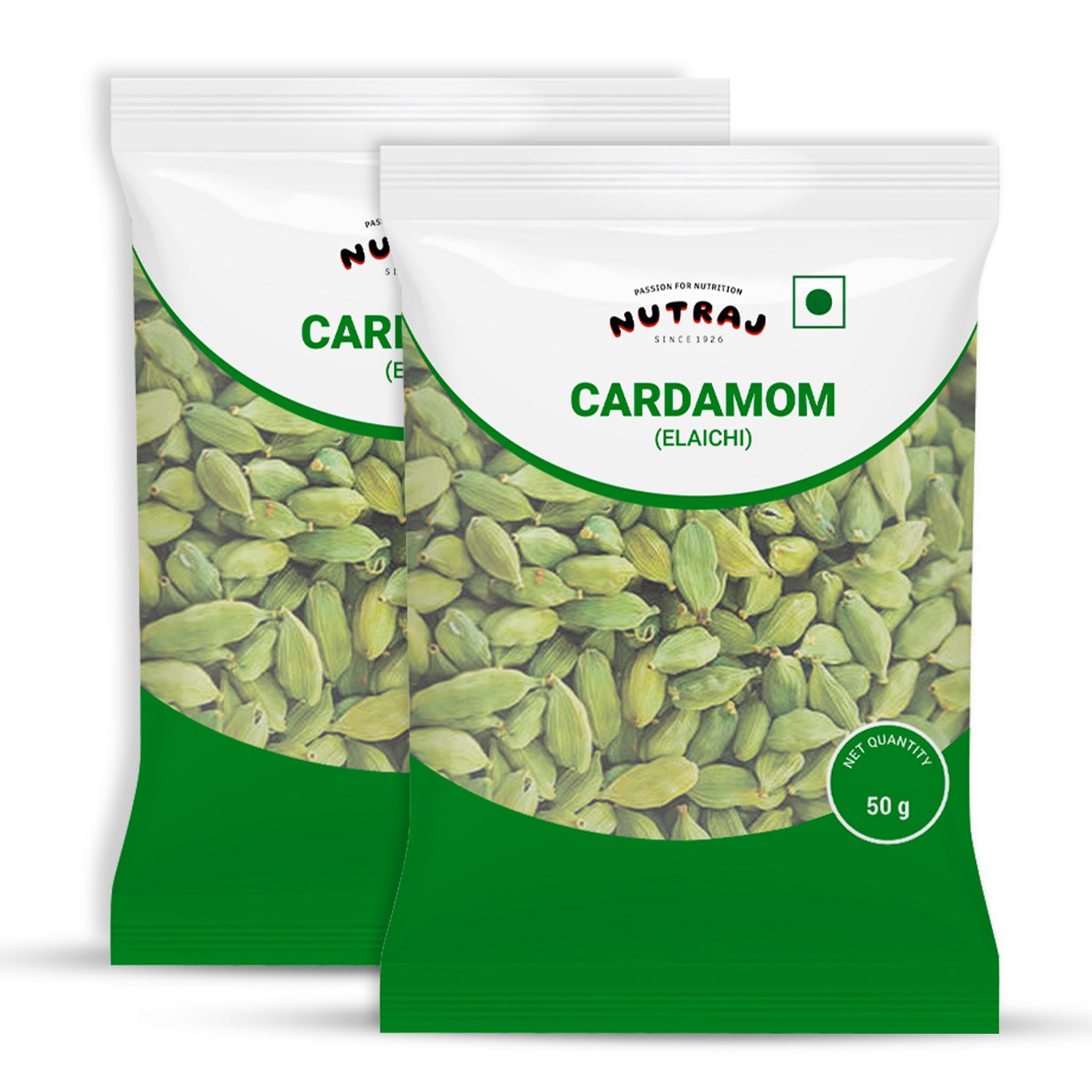 Whole Cardamom (Elaichi) 50G | No Artificial Colours Or Preservatives