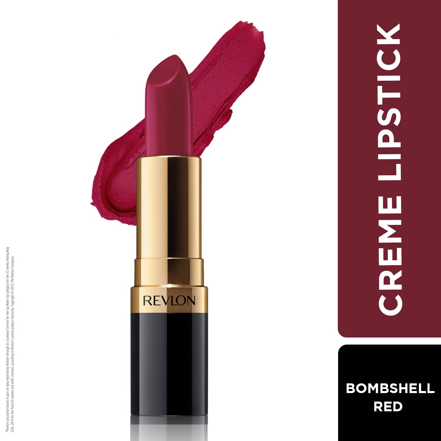 Super Lustrous Creme Lipstick Bombshell Red, 4.25g