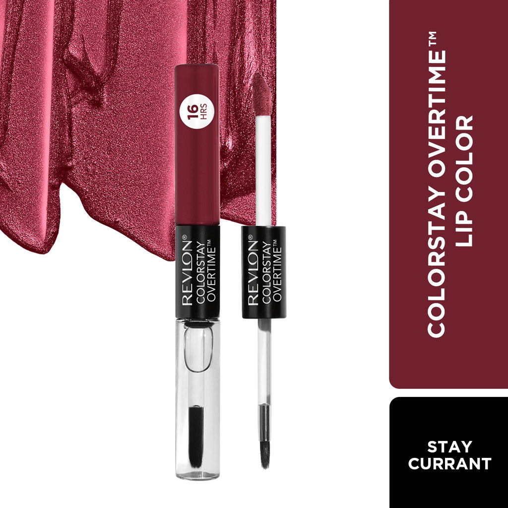 Colorstay Stay Currant With Clear Lip gloss Liquid Lipstick 4g