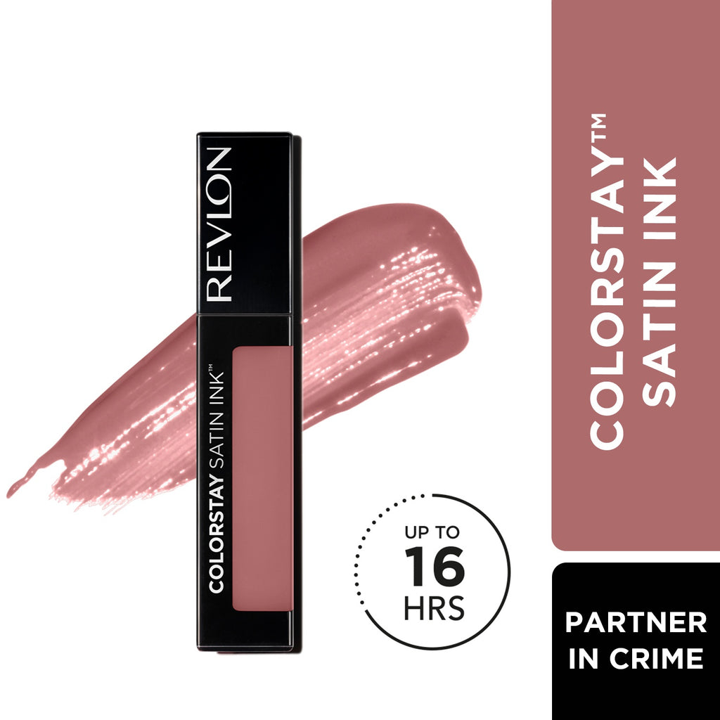 Longwear Rich 16-Hour Liquid Lip Color Partner In Crime Colorstay Satin Ink 5g