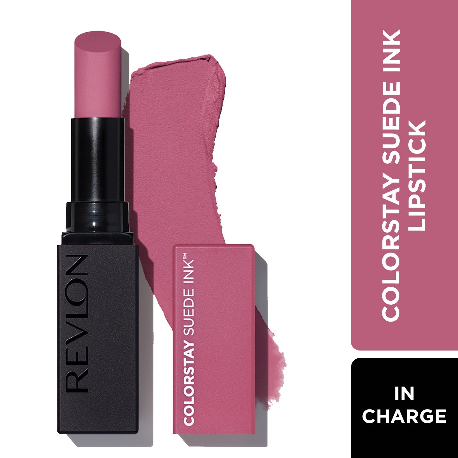 Colorstay Waterproof, Longwear In Charge Suede Ink Lipstick 2.55g