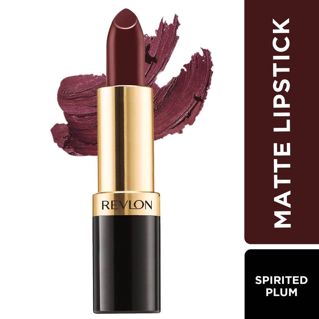 Super Lustrous Matte Lipstick, Spirited Plum,4.25g