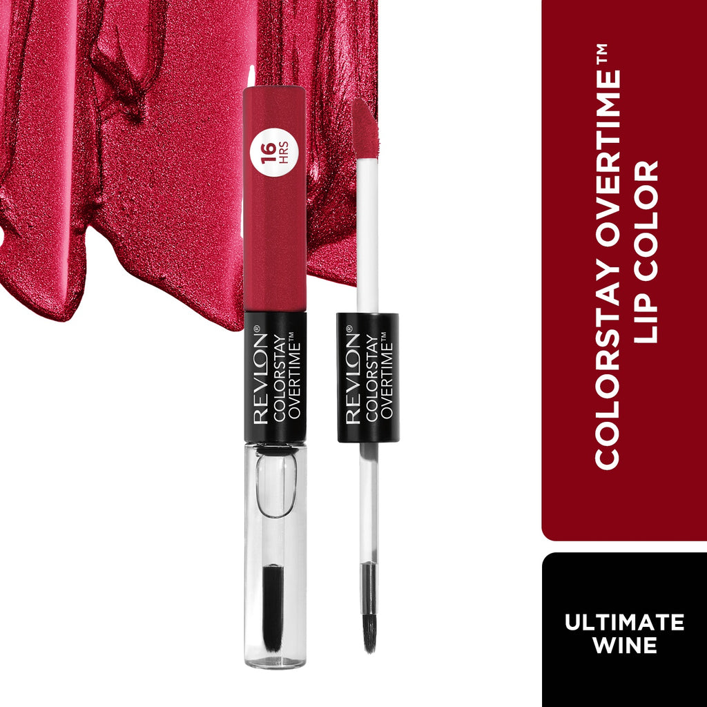 Colorstay Overtime Long-Wearing, Ultimate Wine Shiny Lip Color 4g