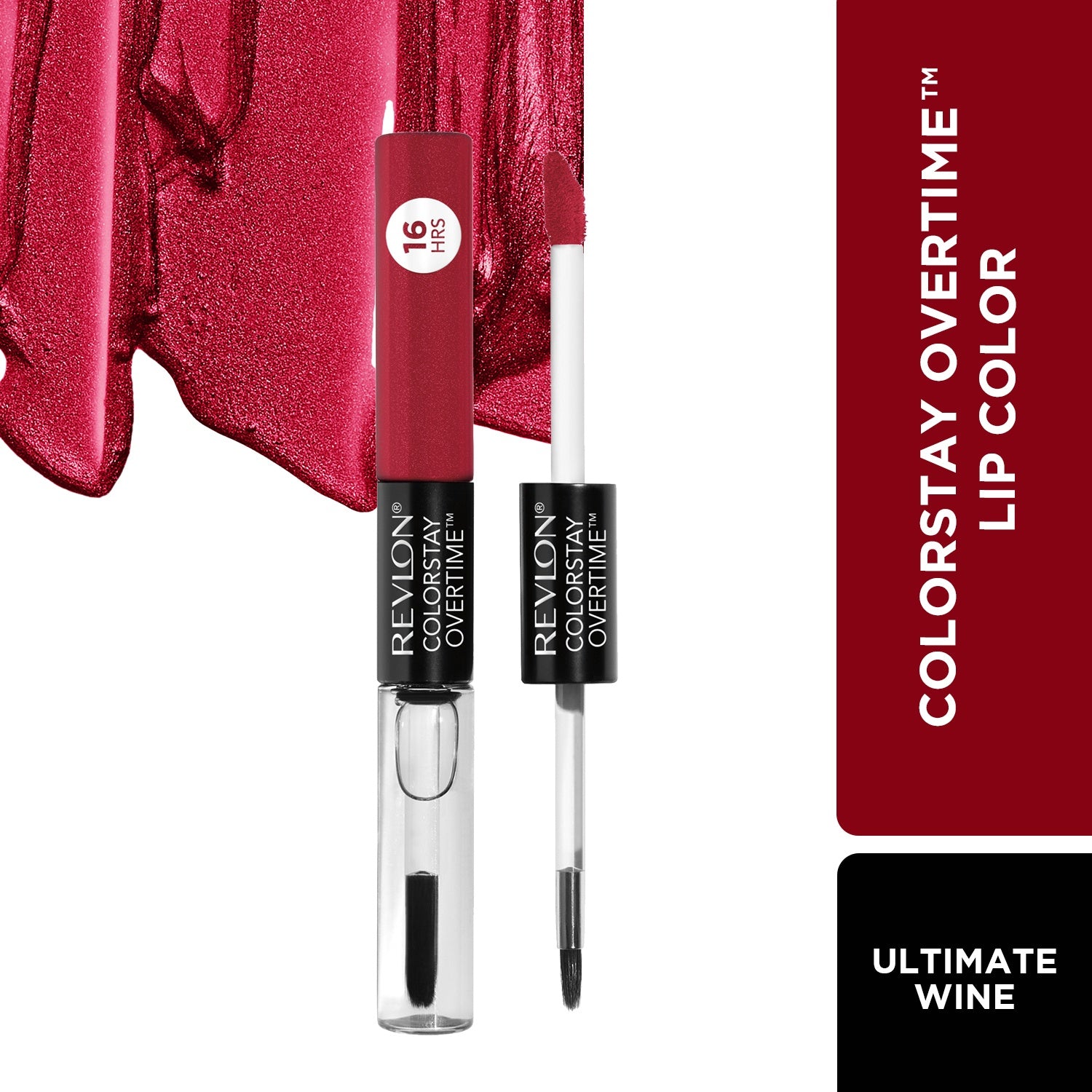 Colorstay Overtime Long-Wearing, Ultimate Wine Shiny Lip Color 4g