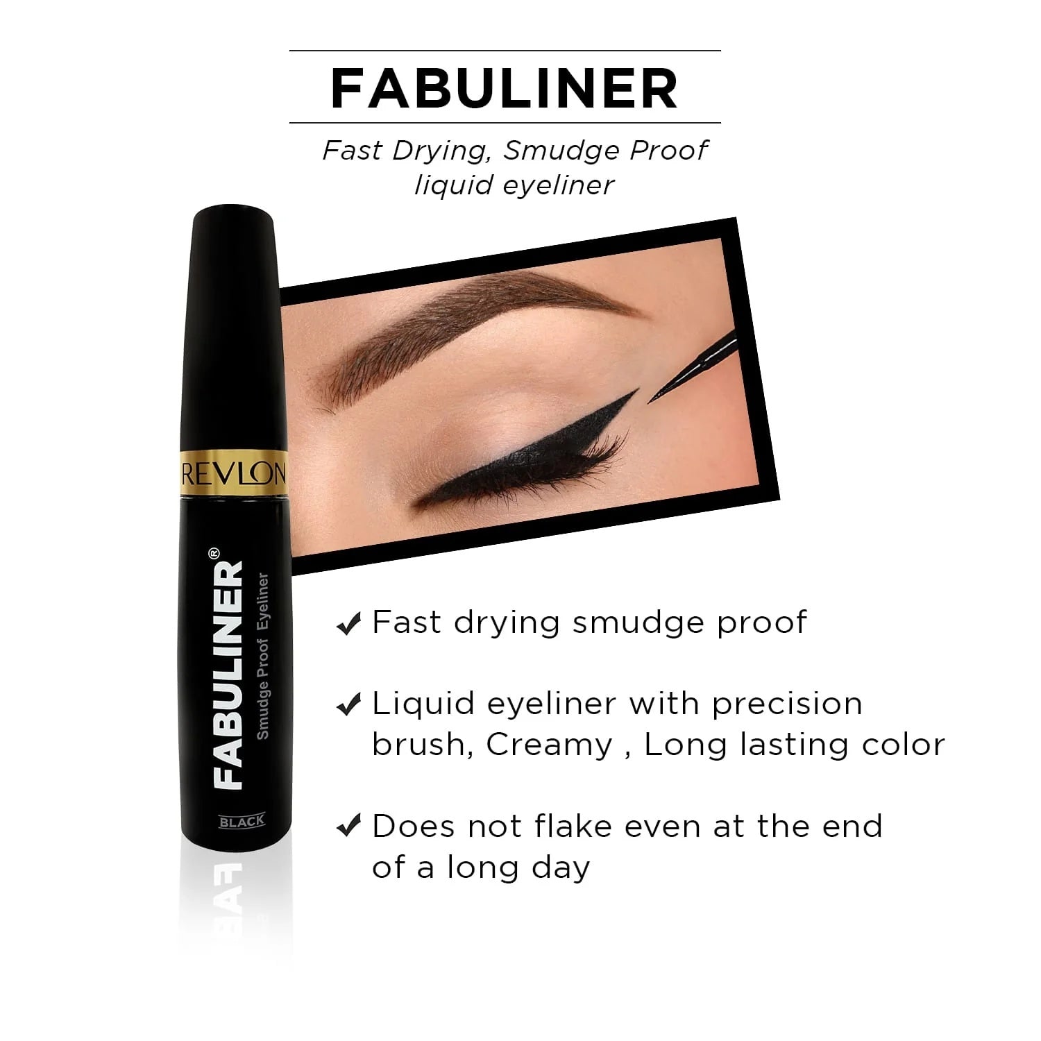 Fabuliner Eye Liner Black 9g