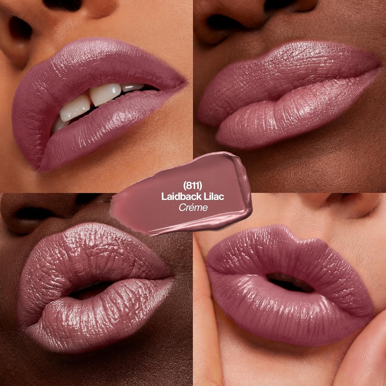 Super Lustrous Creme Lipstick,Laidback Lilac, 4.25g