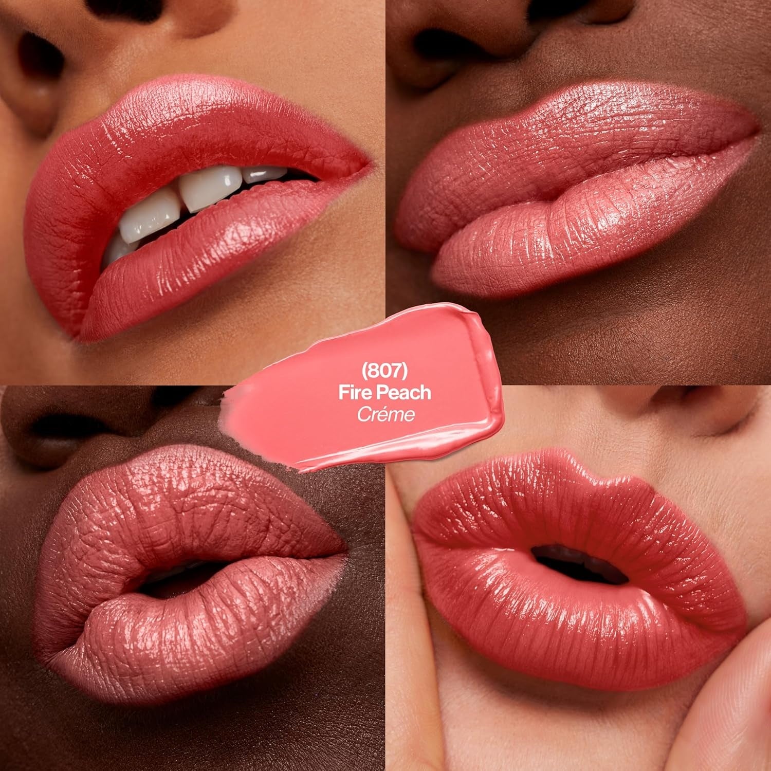 Super Lustrous Creme Lipstick,Fire Peach, 4.25 gm