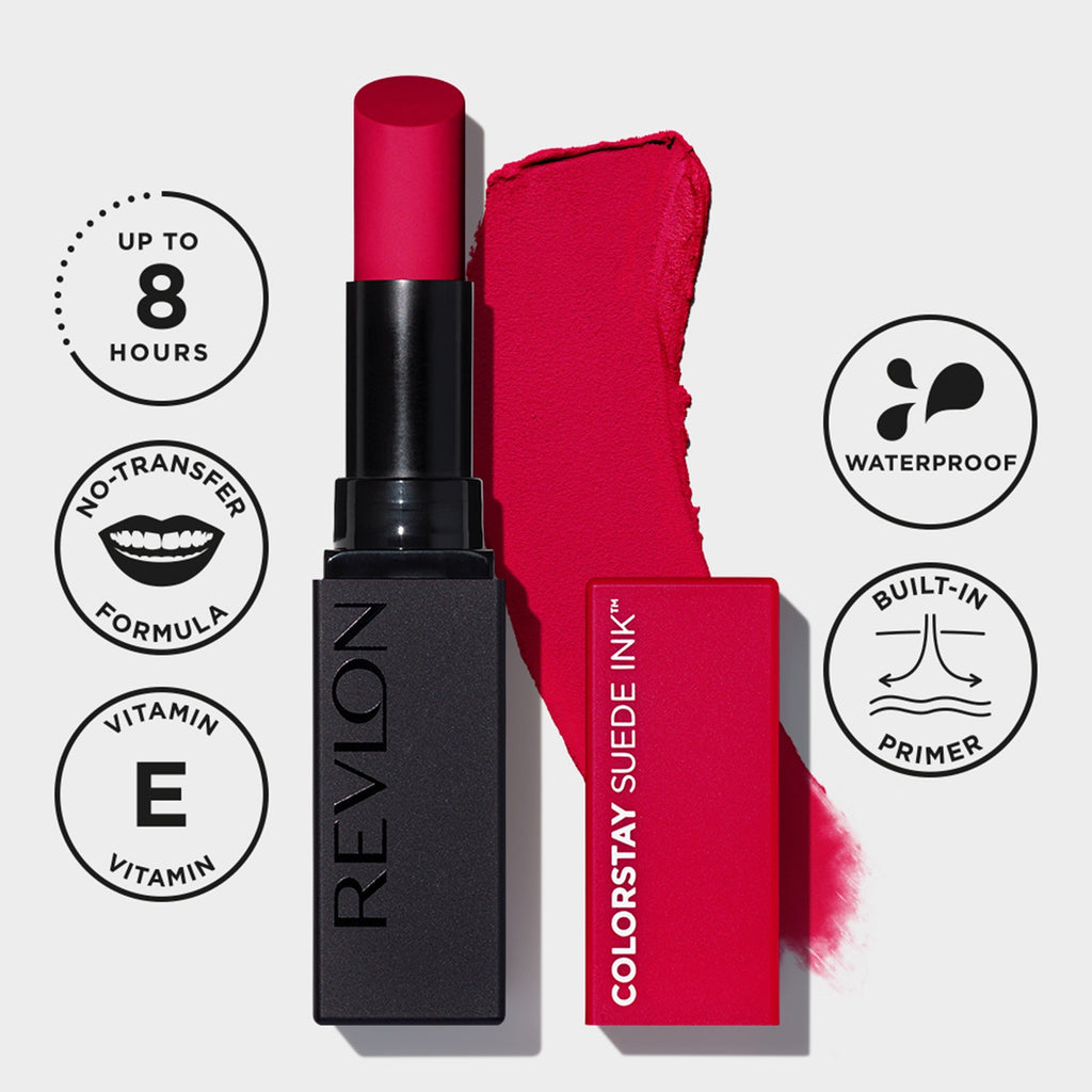 Colorstay Waterproof, Longwear First Class Suede Ink Lipstick 2.55g