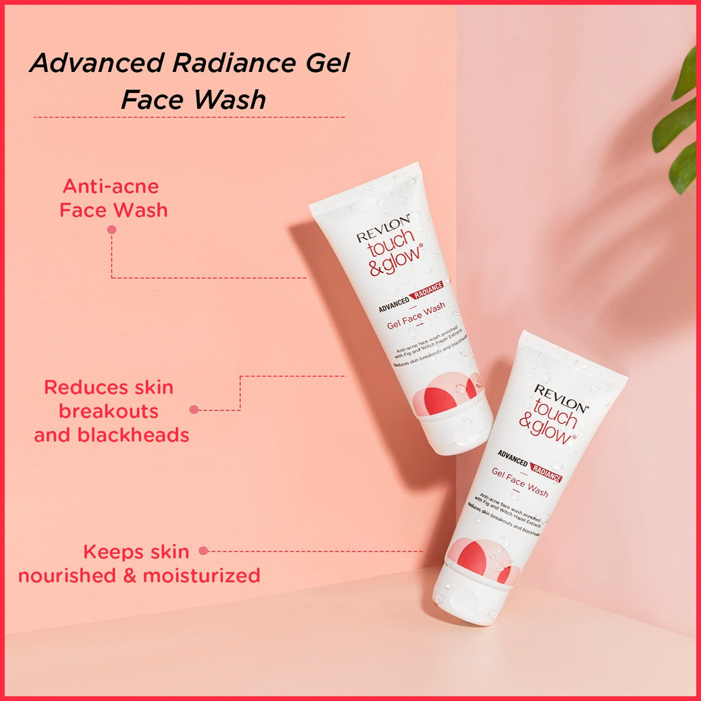 Touch & glow Advanced Radiance gel Face Wash (100ml)