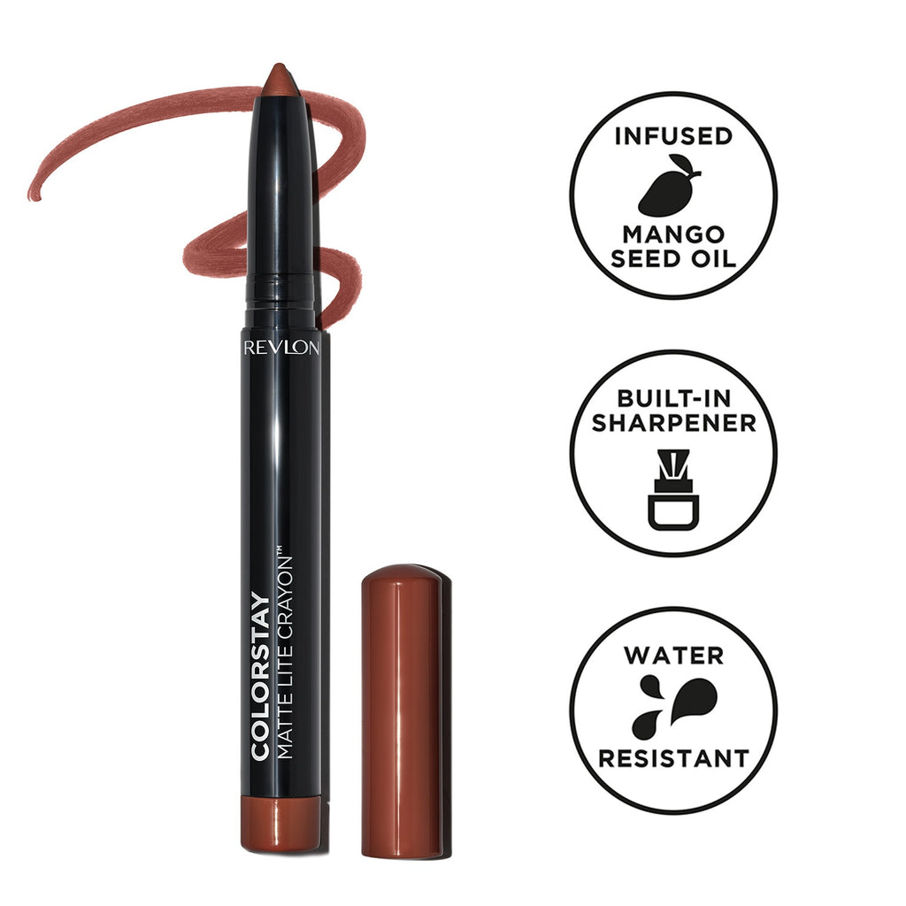 Colorstay Matte Lite Crayon Bold Color Lipstick-1.4g