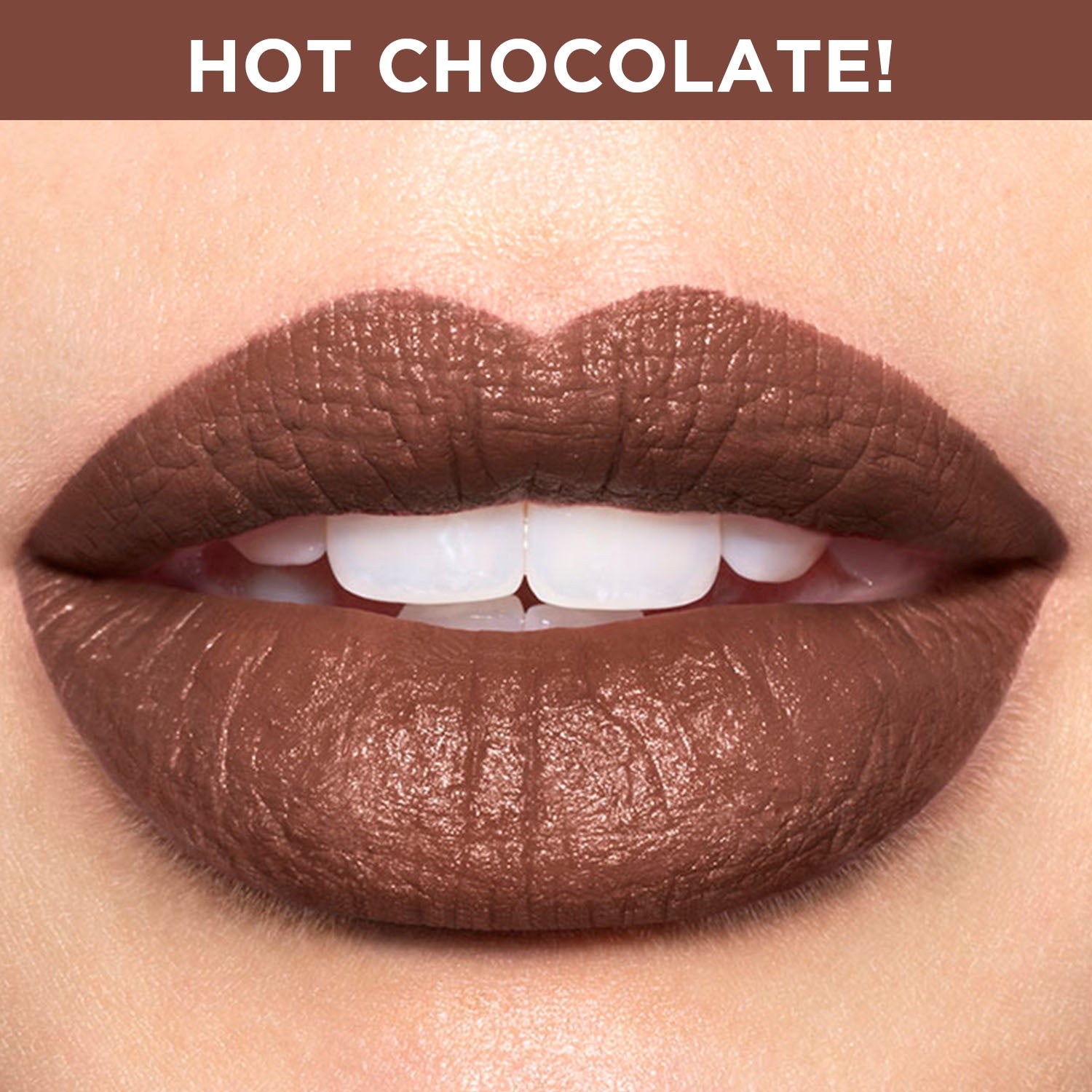Super Lustrous Luscious Matte Lipstick,Hot Chocolate, 4.25g