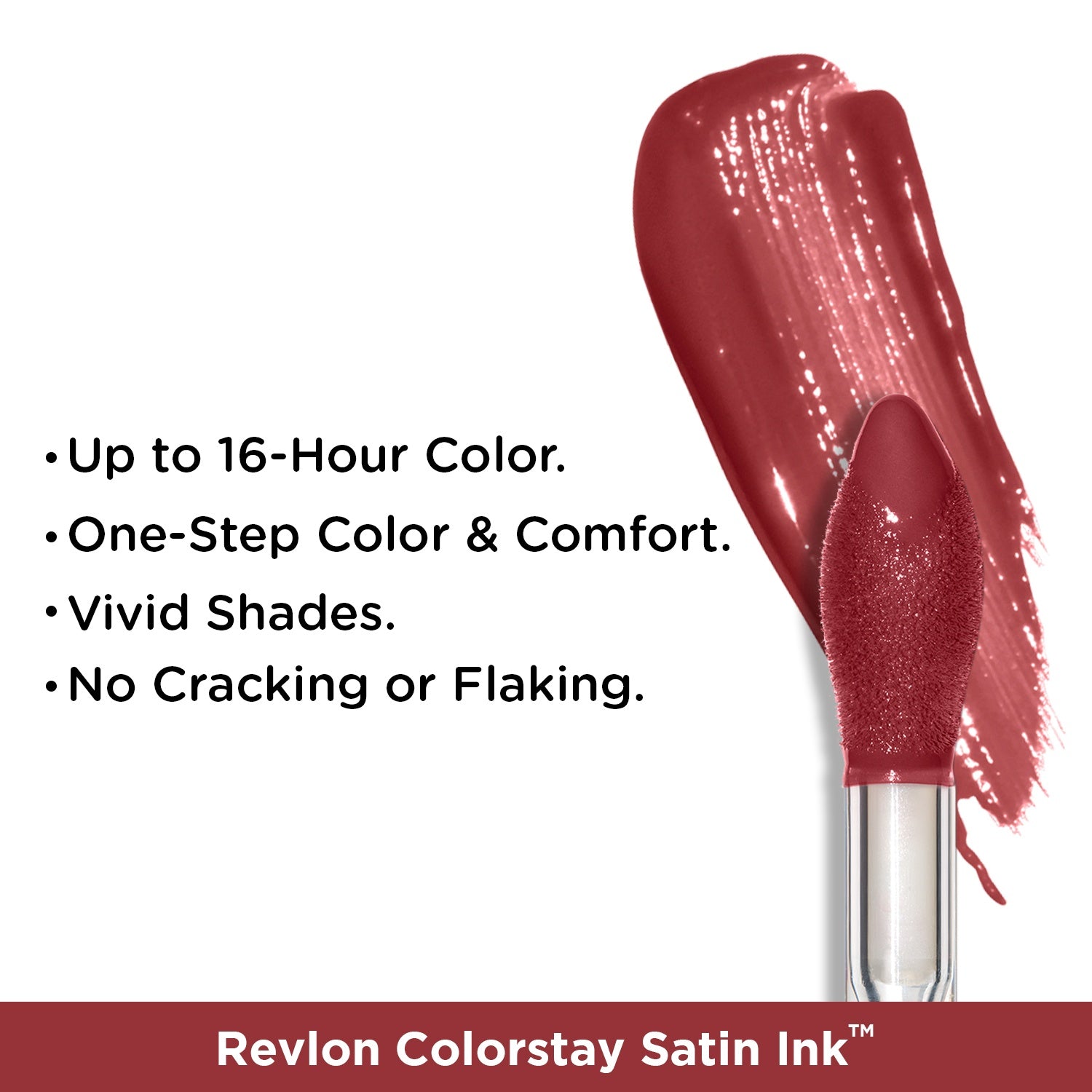 Longwear Rich 16-Hour Liquid Lip Color Silky Sienna Colorstay Satin Ink 5g