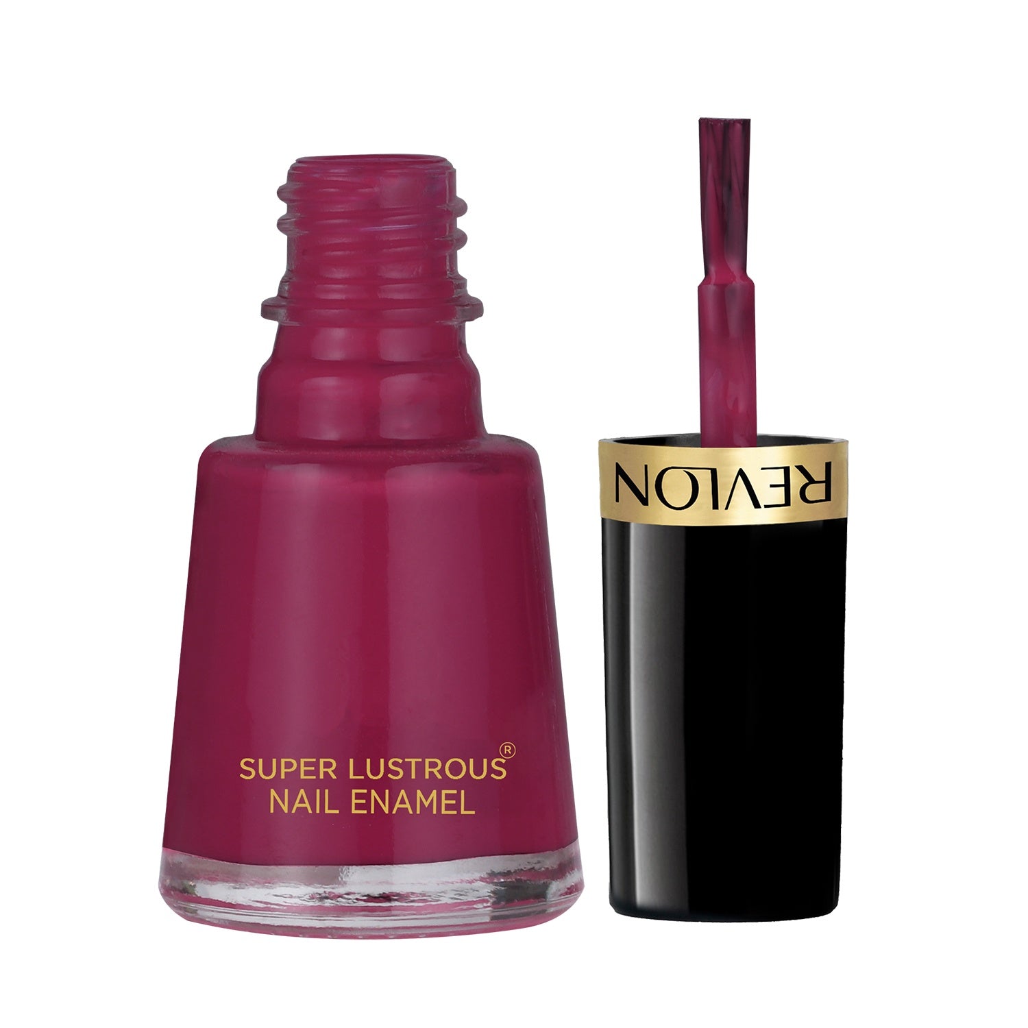 glossy Finish Nail Enamel, Cherry Berry, 8ml