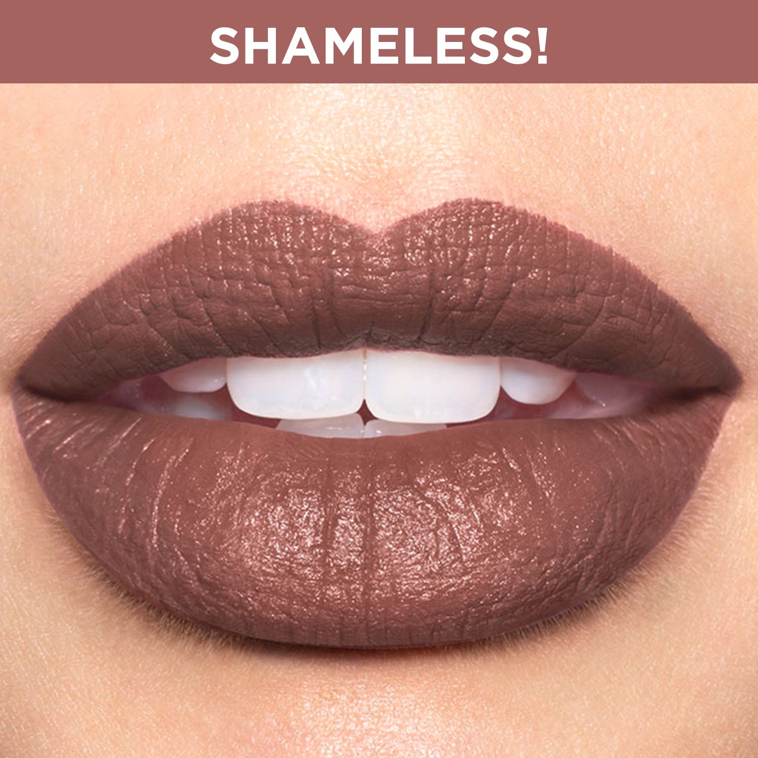 Super Lustrous Luscious Matte Lipstick,Shameless, 4.25g