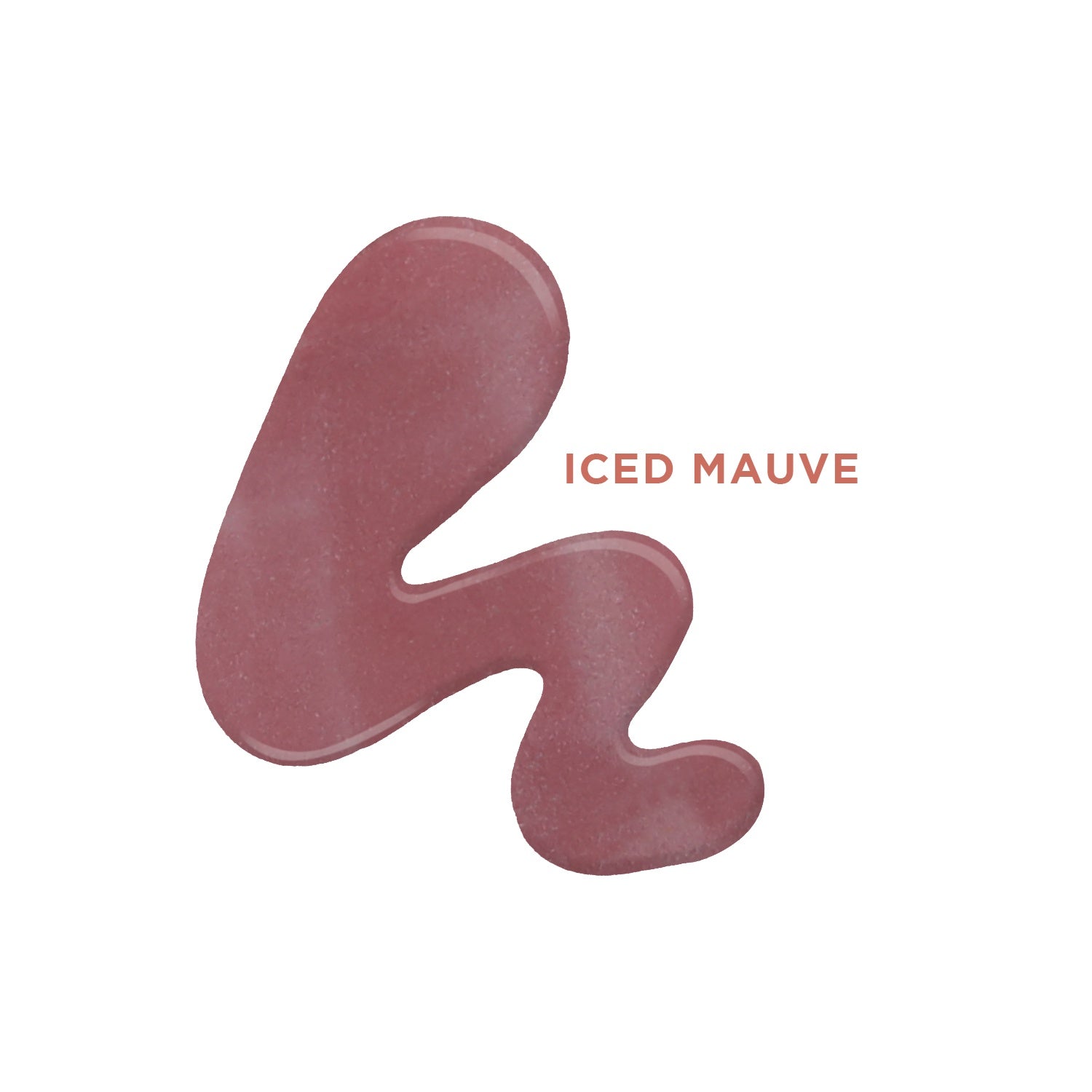 Matte Finish Nail Enamel, Iced Mauve, 8ml