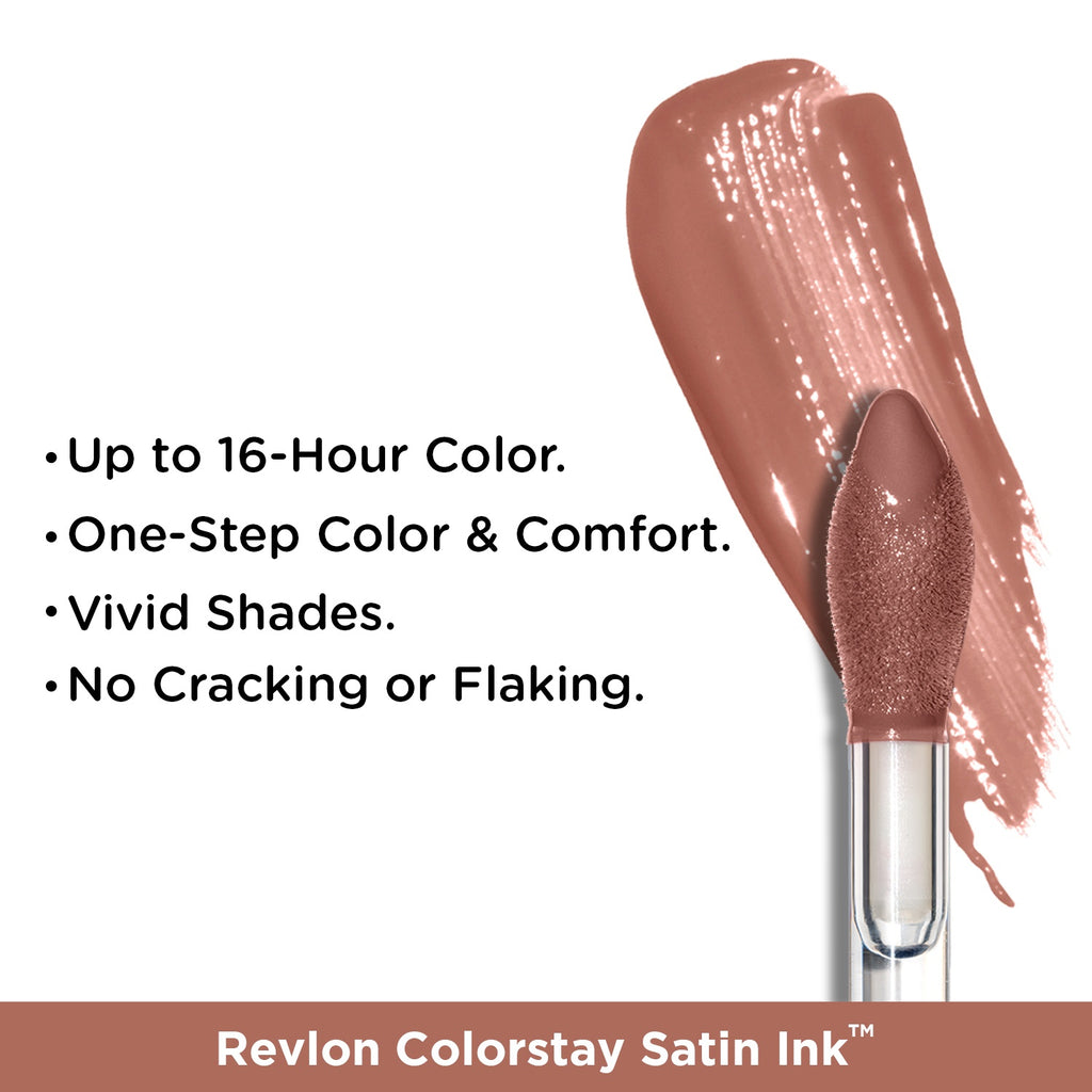 Longwear Rich 16-Hour Liquid Lip Color Your go To Colorstay Satin Ink 5g