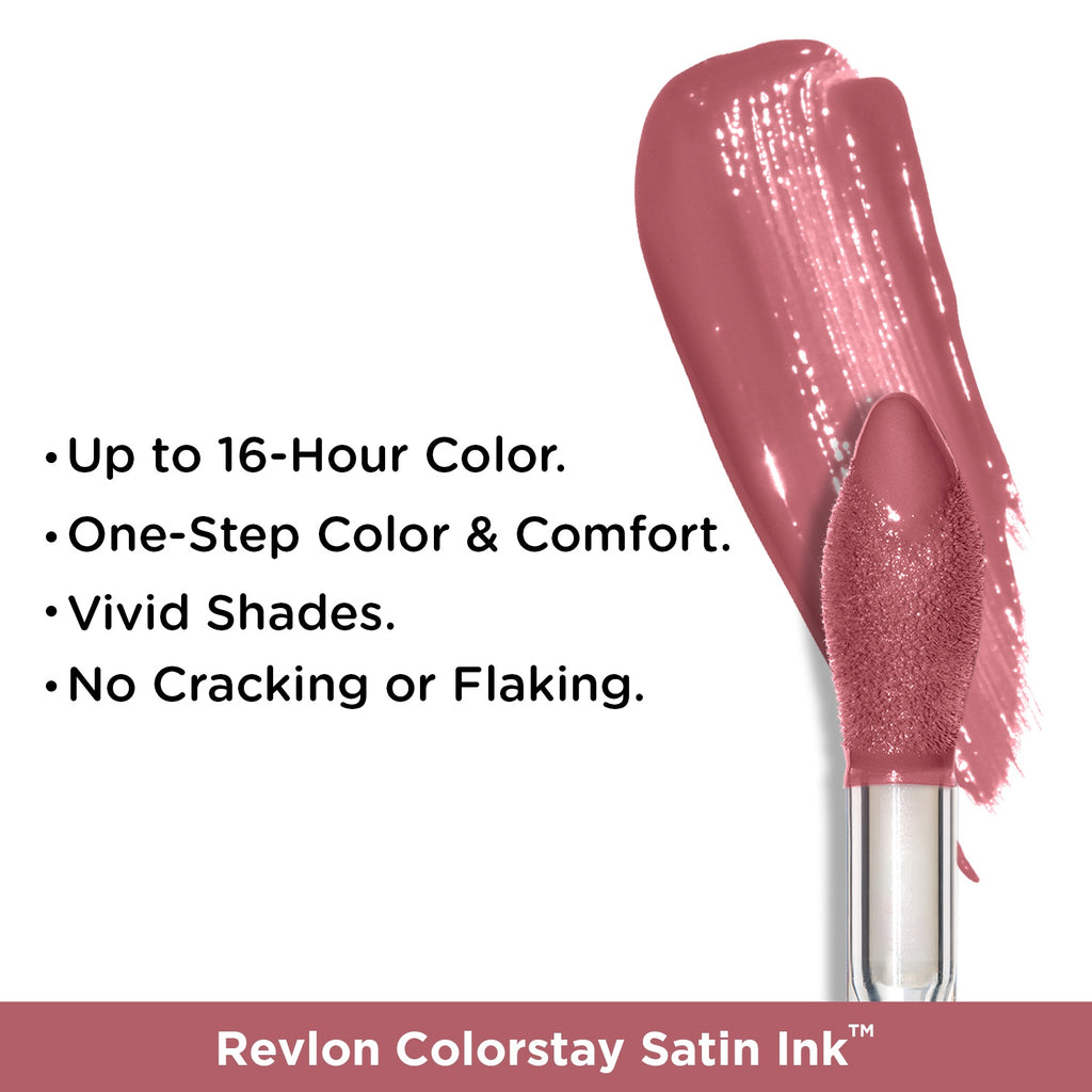 Longwear Rich 16-Hour Liquid Lip Color Speak Up Colorstay Satin Ink 5g