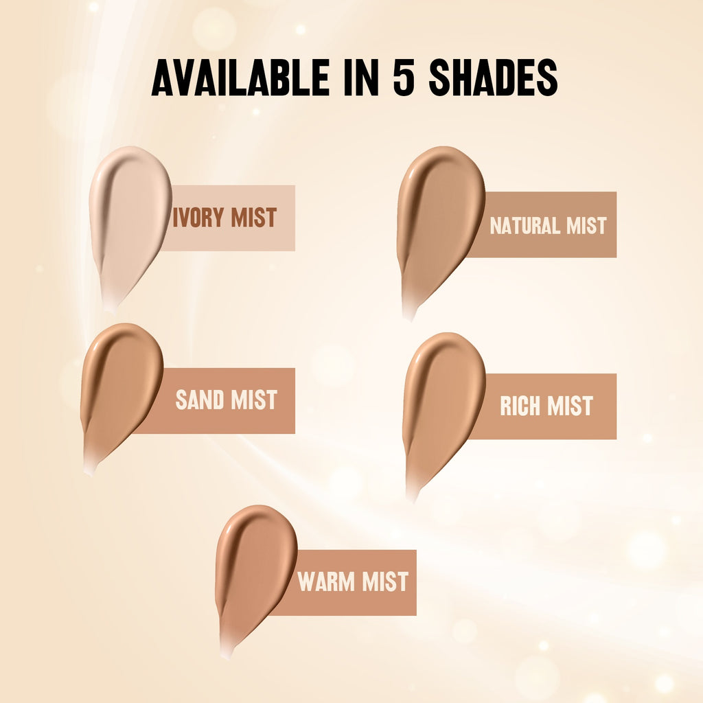 Touch And glow Liquid Make Up Dewy - Ivory Mist, 20ml