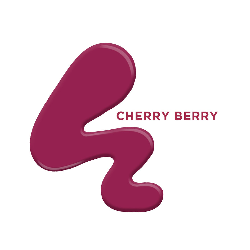 glossy Finish Nail Enamel, Cherry Berry, 8ml