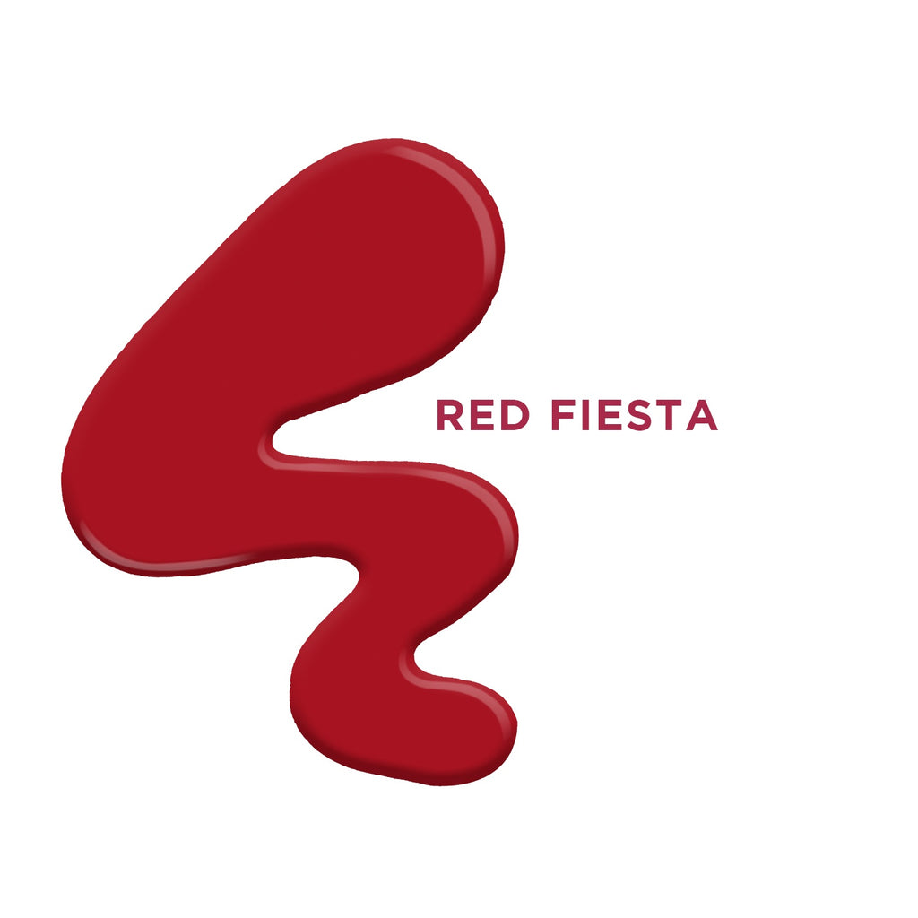 Nail Enamel Matte Finish, Red Fiesta, 8ml