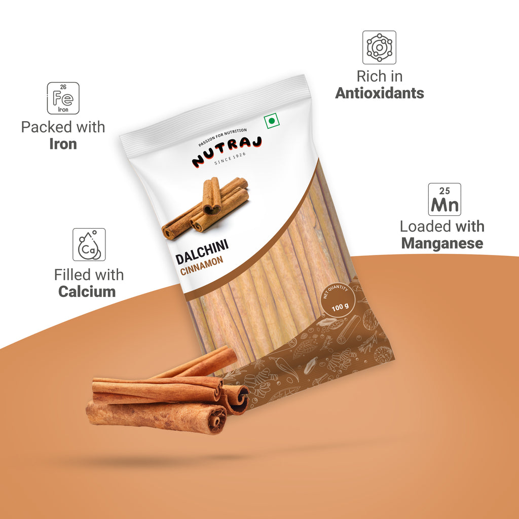 Dalchini Cinamon -100 Gm |Antioxidant Rich & High In Quality | Polished Dalchini | Cinnamon Stick | Cinnamon|Health Benefits Of Dalchini