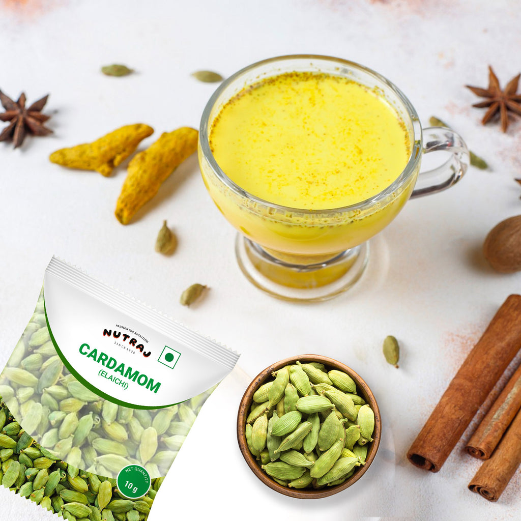 Whole Cardamom Green 10Gm | Elaichi | Whole Spices