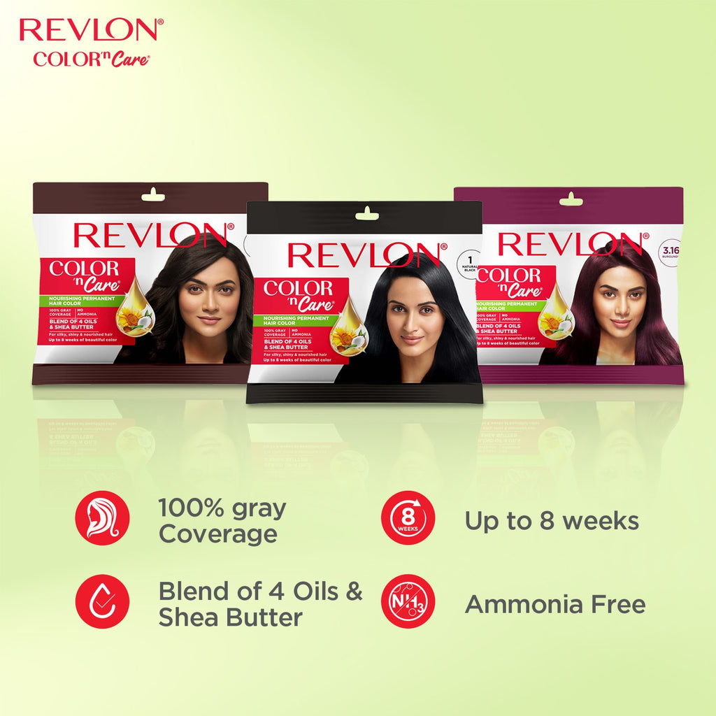 Color 'N Care Nourishing Permanent Hair Color - 5 Light Brown-50g