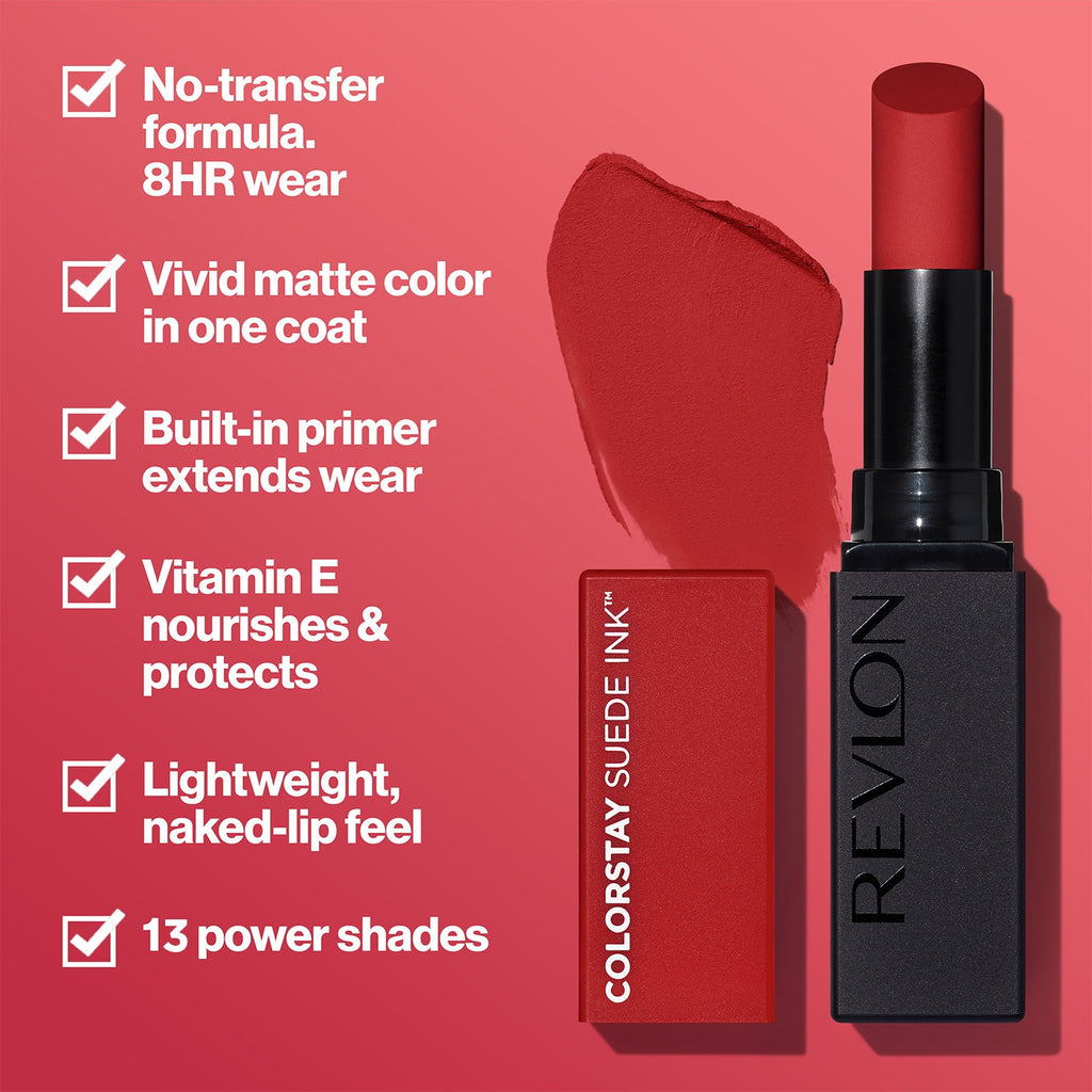 Colorstay Waterproof, Longwear Want It All Suede Ink Lipstick 2.55g