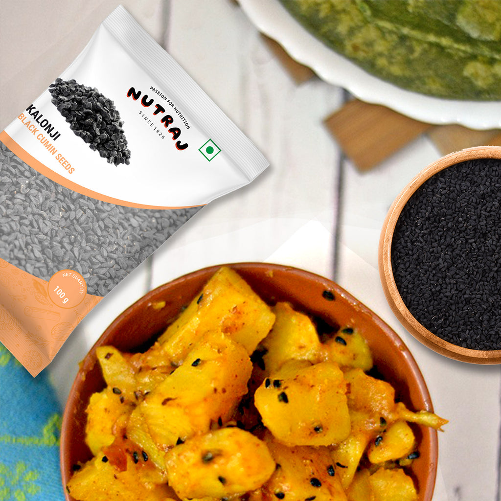 Kalonji Seeds (100G X 2) Pouch | Nigella Seeds | Black Cumin Seeds