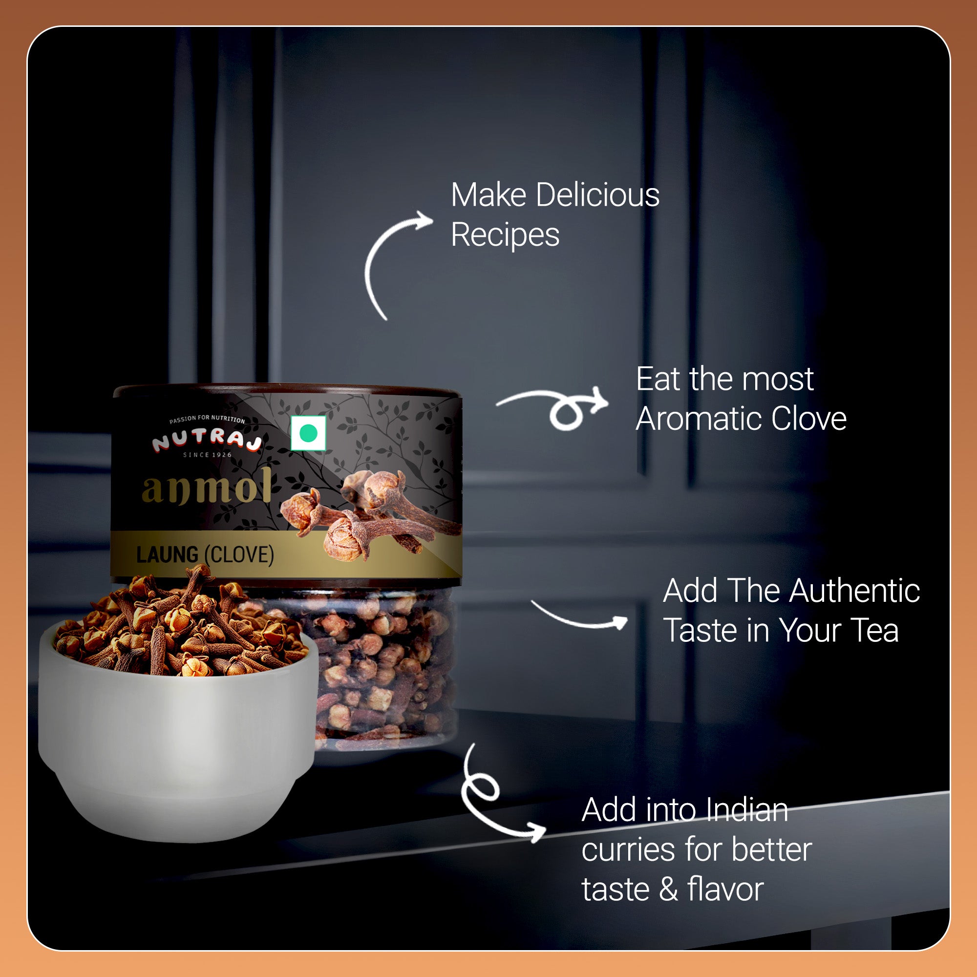 Anmol Whole Clove (Laung) 80G | Whole Spices